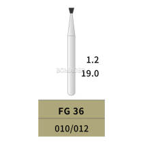 10pcs Tungsten Carbide Bur Invert Cone 010/012 High speed Prepare FG36 19MM Cav