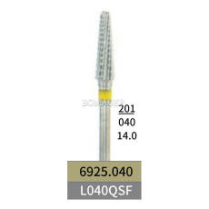1pc Dental Lab Tungsten Carbide Cutter,HP Polisher Super Fine Especial L040QSF