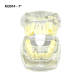 #7 Transparent Malocclusion Orthodontic Demonstration Model M3014