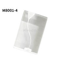 M8001-4 White Endo Training Block, Single S-shaped Curved Root Canal Practice Model