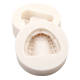 Dental Root Canal Practice Block M8001 Long Version, Transparent Resin Endo Training Block for RCT Practice