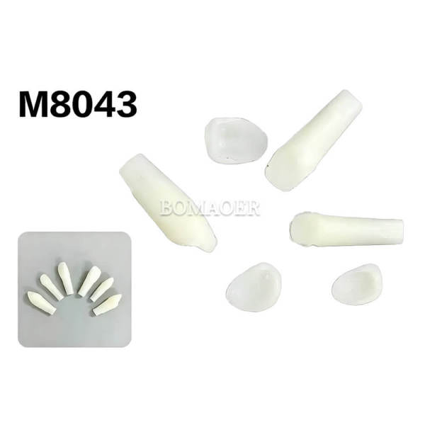 M8043 Dental Veneer & Inlay Preparation Model, Single Anterior Tooth Typodont for Dental Study