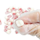 Columbia-style pulp access practice teeth model M8049, mixed assortment, 10 pieces.