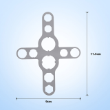 dental handpiece rear cover wrench, type C
