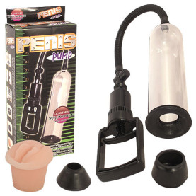 Basic Manual Penis Vacuum Pump Masturbation Cup Air Pressure Enlarger Device for Male Erection Masturbator