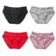 Women's 4 Colors Pack Underwear Sexy Hollow Out Panties Cute Nightwear Sleepwear Soft Lingerie Undies Perfect Gift For Girlfriend Wife