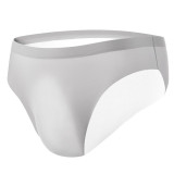 Mens 3 Colors Pack Ice Silk Brief Ultra Soft Sexy Thong Micro Modal Pouch Underwear Panties Gift for Boyfriend