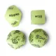 4pcs Pack Glow Sex Dice Adult Game Lover Positions Gag Love Toys Gift for Couples