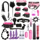 BDSM Bondage Leather Restraints Adult Sex Toys Fetish Role Play Bed Game Tool 26/23/17/15/13/10/7pcs Pack