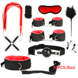 BDSM Bondage Leather Restraints Adult Sex Toys Fetish Role Play Bed Game Tool 26/23/17/15/13/10/7pcs Pack