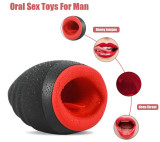 Upgraded Male Masturbation Cup Vibrating With Automatic Heating Function Otouch Waterproof Oral Masturbator Adult Toy Super Vibrator