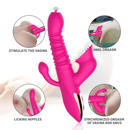 anal orgasm vibrator Bloomgasm Beaded Bloom 9x Rechargeable Silicone Beaded Rose Anal Vibra –  Primal Pleasure main image 1