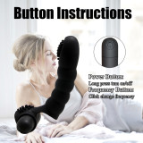 Powerful Clit Vibrator G Spot Finger Masturbator Rechargeable Adult Sex Toy For Women
