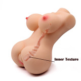 2.1kgs Realistic 3D Male Masturbator Textured Pussy Tight Anus Love Sex Doll Male Masturbation Blow Job Stroker Adult Toys for Men