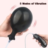 Rechargeable Vibrating Inflatable Butt Plug Male Prostate Anal Stimulator Expandable Pump Sex Toys for Adult Couple Games