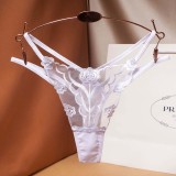 Women's 4 Colors Pack Cute G-String Lingerie Underwear Dresses Panties Clothing Gifts For Girlfriend or Wife