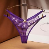 Women's 4 Colors Pack Cute Thong Lingerie Underwear Dresses Panties Clothing Gifts For Girlfriend or Wife