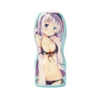Pussy Male Masturbator 3D Realistic Tight Flashlight Masturbation Cup Manual Adult Sex Toy For Men