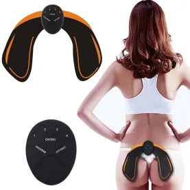 Hips Trainer USB Buttocks Lifting Massager Stimulator Electric Muscle Enhancer Pad EMS Wireless Remote Fitness Gear Home Office Workout Equipment for Women Men