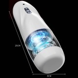 Automatic Male Masturbator Cup Electric Masturbation Stroker Thrusting Rotating Blowjob Pussy with Textured Sleeve Adult Sex Toy for Men