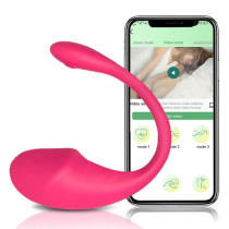 Wearable Wireless Bluetooth Vibrator Basic APP Version Smart Long Distance Remote Control Dildo Kegel Ball Adult Sex Toy for Women