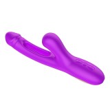 Flapping Vibrator Dildo G Spot Rabbit Clitoris Vibrator with 7 Sucking modes 7 Vibration 7 Flapping Modes for Clit Nipples Anal Multi Stimulation Rechargeable Adult Sex Toys for Women Couples