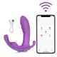 Wearable Dildo APP Remote Control Clitoral G Spot Butterfly Vibrator Dual Motors Anal Butt Plug Bluetooth Rechargeble Waterproof Adult Sex Toy for Couples Women Female Ladies Lesbian Solo Masturbation