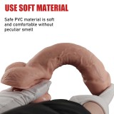 Large Realistic Silicone Dildo Lifelike Veined Monster Cock with Balls Strong Suction Cup Hands-Free Play Anal Plug Penis G-spot Jelly Dong Adult Sex Toys for Women