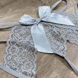 Women's Cute Crotchless Panties Brief Lingerie Sleepwear Underwear Knickers Gift For Girlfriend Wife 1 or 6 packs