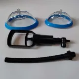 Pussy Vagina Pump Manual Vacuum Sex Toy Nipples Clit Sucker Increase Labia Sensation Enhance Clitoral Sexual Pleasure Powerful Suction Pumping Enlarger Adult Tool for Women