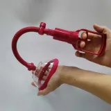 Pussy Vagina Pump Manual Vacuum Sex Toy Nipples Clit Sucker Increase Labia Sensation Enhance Clitoral Sexual Pleasure Powerful Suction Pumping Enlarger Adult Tool for Women