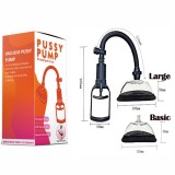 Pussy Vagina Pump Manual Vacuum Sex Toy Nipples Clit Sucker Increase Labia Sensation Enhance Clitoral Sexual Pleasure Powerful Suction Pumping Enlarger Adult Tool for Women