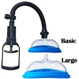 Pussy Vagina Pump Manual Vacuum Sex Toy Nipples Clit Sucker Increase Labia Sensation Enhance Clitoral Sexual Pleasure Powerful Suction Pumping Enlarger Adult Tool for Women