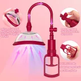 Pussy Vagina Pump Manual Vacuum Sex Toy Nipples Clit Sucker Increase Labia Sensation Enhance Clitoral Sexual Pleasure Powerful Suction Pumping Enlarger Adult Tool for Women