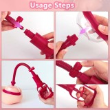 Pussy Vagina Pump Manual Vacuum Sex Toy Nipples Clit Sucker Increase Labia Sensation Enhance Clitoral Sexual Pleasure Powerful Suction Pumping Enlarger Adult Tool for Women