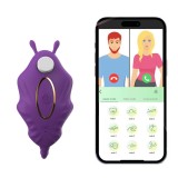 APP Remote Control Vibrator Wearable Wireless Clitoris Stimulator Smart Long Distance Vibrating Panties with Magnetic Clip Mini Bullet Clit Nipples Teaser Silicone Adult Sex Toy for Women Couples