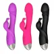 Realistic Dildo Rabbit Veined G Spot Vibrator Rechargeable Waterproof Powerful Vibrating Clit Stimulator Handhold Dual Motors Massager Adult Sex Toy for Ladies Women Couple