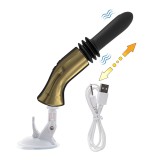 Upgraded Handsfree Automatic Fucking Vibrator Smooth Shaft Handhold Wireless Anal Stimulation Sex Machine Love Toys for Women Lesbian Couple