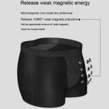 Male Magnetic Therapy Panties Boxer U Convex Pouch Soft Prostate Health Care Underwear Physiological Enlargement Magnet Reinforced Briefs for Men