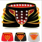 Male Magnetic Therapy Panties Boxer U Convex Pouch Soft Prostate Health Care Underwear Physiological Enlargement Magnet Reinforced Briefs for Men