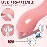 Realistic Tongue licking Vibrator Clitoral Stimulator Nipples Clit Masturbation Soft Vibrator Adult Sex Toys for Wome Couples Foreplay Games