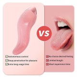 Realistic Tongue licking Vibrator Clitoral Stimulator Nipples Clit Masturbation Soft Vibrator Adult Sex Toys for Wome Couples Foreplay Games