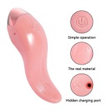 Realistic Tongue licking Vibrator Clitoral Stimulator Nipples Clit Masturbation Soft Vibrator Adult Sex Toys for Wome Couples Foreplay Games