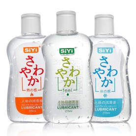 SiYi 215ml Sex Lubricant Water Based Lube Massage Body Gel Vagina Anal G-Spot Masturbation Lubes Adult Toy BDSM Play Game Intimate Pleasure Love Oil for Women Men Couple