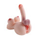 2kgs Shemale Sex Doll Realistic Dildo Torso with Tight Vagina Anal Tunnel Flexible Big Cock Women Pussy Men Masturbator Unisex Adult Sex Toys for Female couple Lesbian Gay