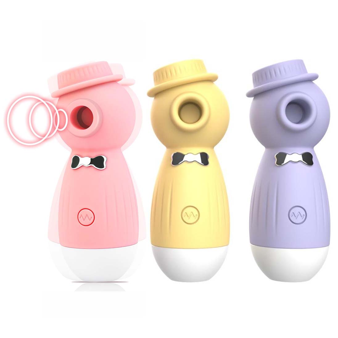 Clit Nipples Sucker Discreet Vibrator with 12 Deep Powerful Suction Modes Rose Toy Sucking Massager USB Charging Clitoral Stimulator Flirtation Foreplay Adult Oral Sex Toy Non-embarrassment Gift for Ladies Girlfriend Wife