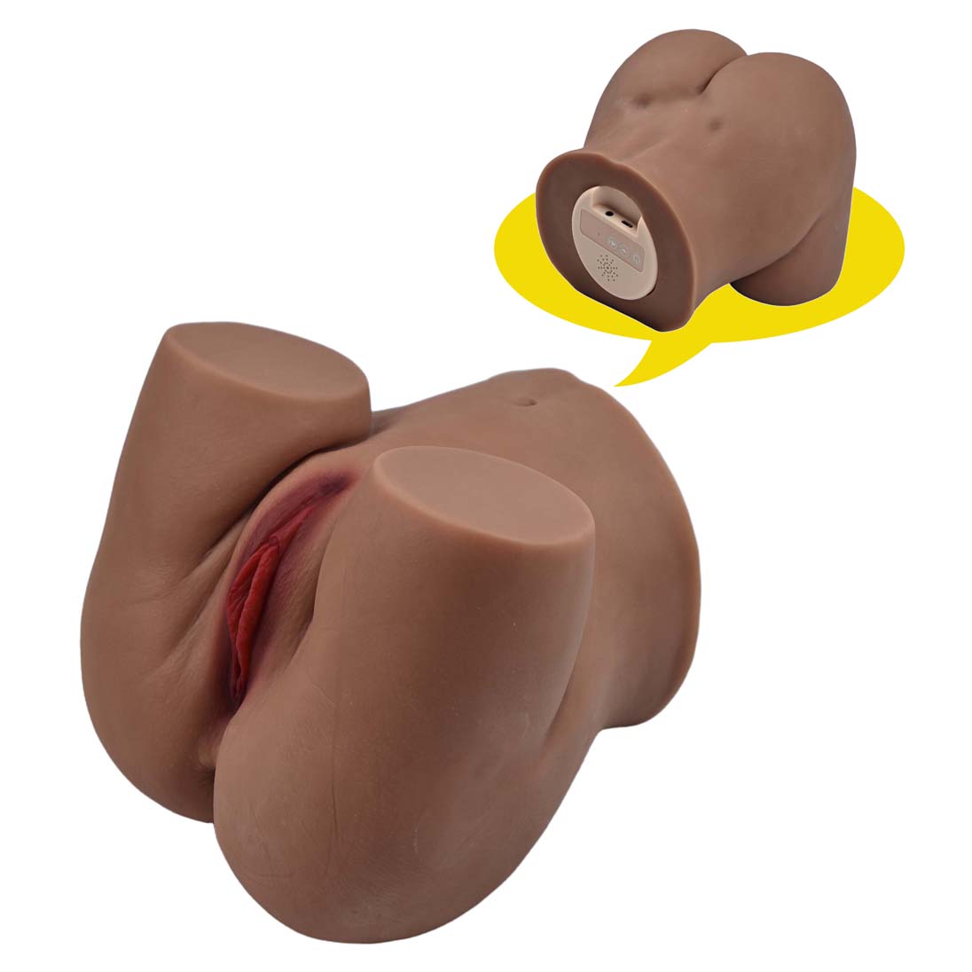 Large Intelligent Interactive Love Doll Lifelike Ass Sucking Vibrating Male Masturbator Real Butt Moaning Sex Doll With Vagina Pussy Ass Anus Upgraded Electric Sex Toys for Men Couple