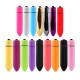 Clitoris Bullet Vibrator 10 Vibrating Speeds Nipples Clitoral G Spot Stimulator Mini Waterproof Discreet Vibration Massager Adult Foreplay Masturbation Tool Sex Toy for Women Female Couple