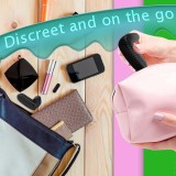Compact Finger Vibrator 10 Vibrations Mini Bullet Sex Massager G Spot Clitoris Nipples Stimulator Vibrating Anal Clitoral Pleasure Game Tool Adult Love Solo Masturbation Toy for Women Female Couple