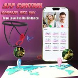 Wearable Panty Vibrator APP & Remote Control Strap on 9 Vibrations Modes Rose Sex Toy Vibrating Penis Ring Clitoral Stimulator Gift for Couple Women Men Solo Masturbation Sexual Pleasure